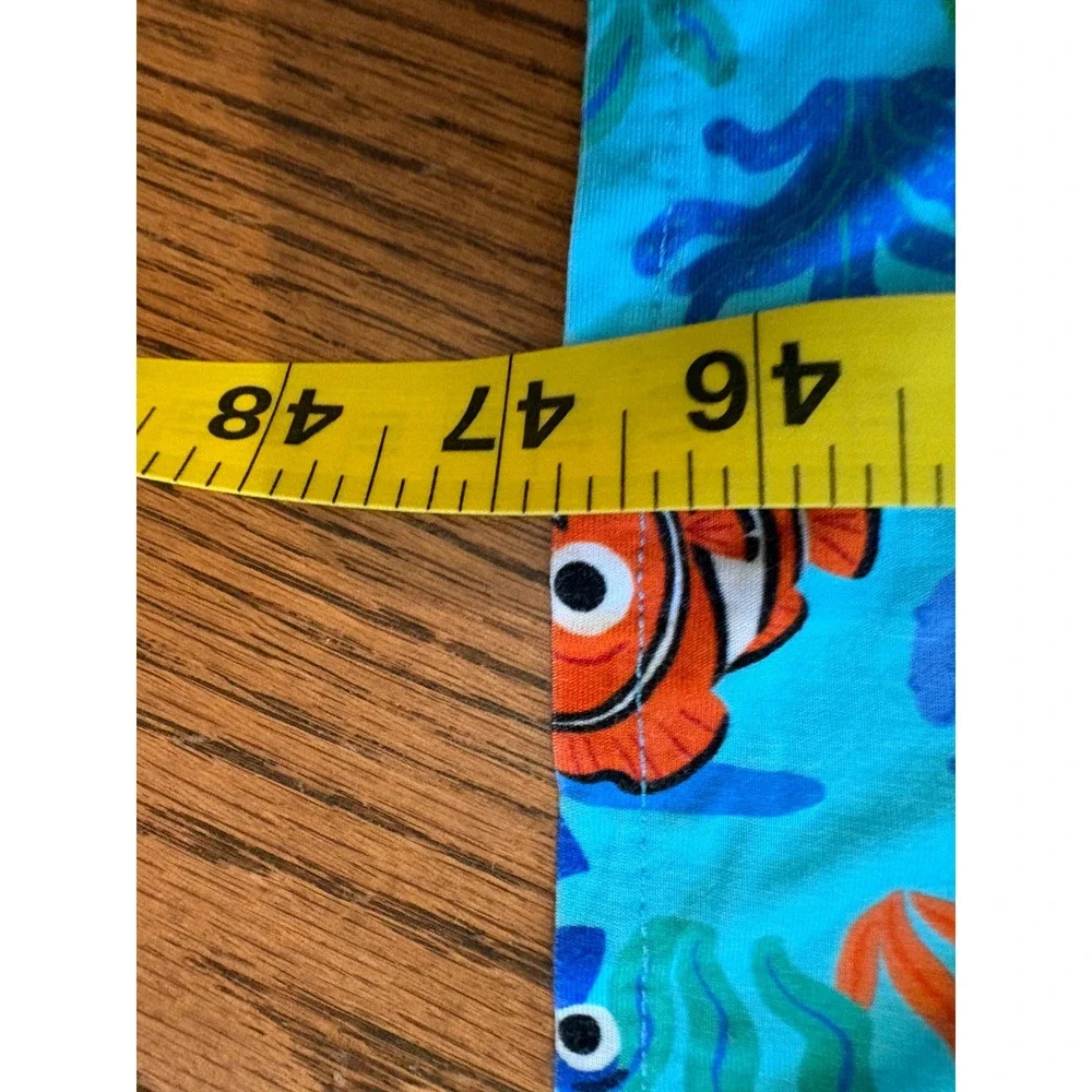 Disney Little Sleepies Finding Nemo Dory Bamboo Swaddle Blanket Blue Lunaluxe